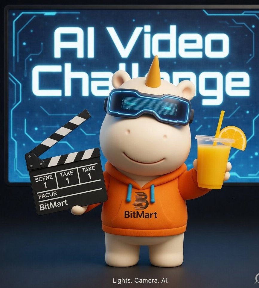 mavis_27__'s tweet photo. "AI creators", there’s up to 80 USDT waiting for you 👀

Creators 🤝 AI

@BitMartExchange  is turning 8 years old🥳, and they’re celebrating with an AI video challenge

🎬 Create a short AI-generated video 
🎉 Celebrate 8 years of BitMart 
📲 Post it

Check out the deets👇 https://t.co/m0U3CIsjJD