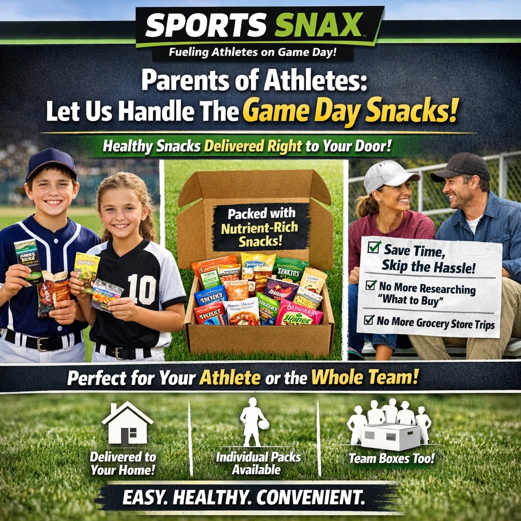 Sports_Snax's tweet image. Parents of athletes…we know weekdays game days are busy

Between work &amp;amp; practices, the last thing you should have to worry about is figuring out the perfect snacks for game day
 
#SportsSnax #sportsnutrition #teammom #teamdad #busymom #YouthSports #raisingathletes #Parents