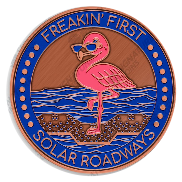 SolarRoadways's tweet photo. FREAKIN’ FIRST FLAMINGO Early Bird Coins are Flying Away Fast! 🦩 Less than 90 of our pink babies left. Will one join your flock?https://t.co/HIcq0yE96Q
#FlamingoCoin #EarlyBirdCoins #Wefunder https://t.co/WiBwpHnFXs