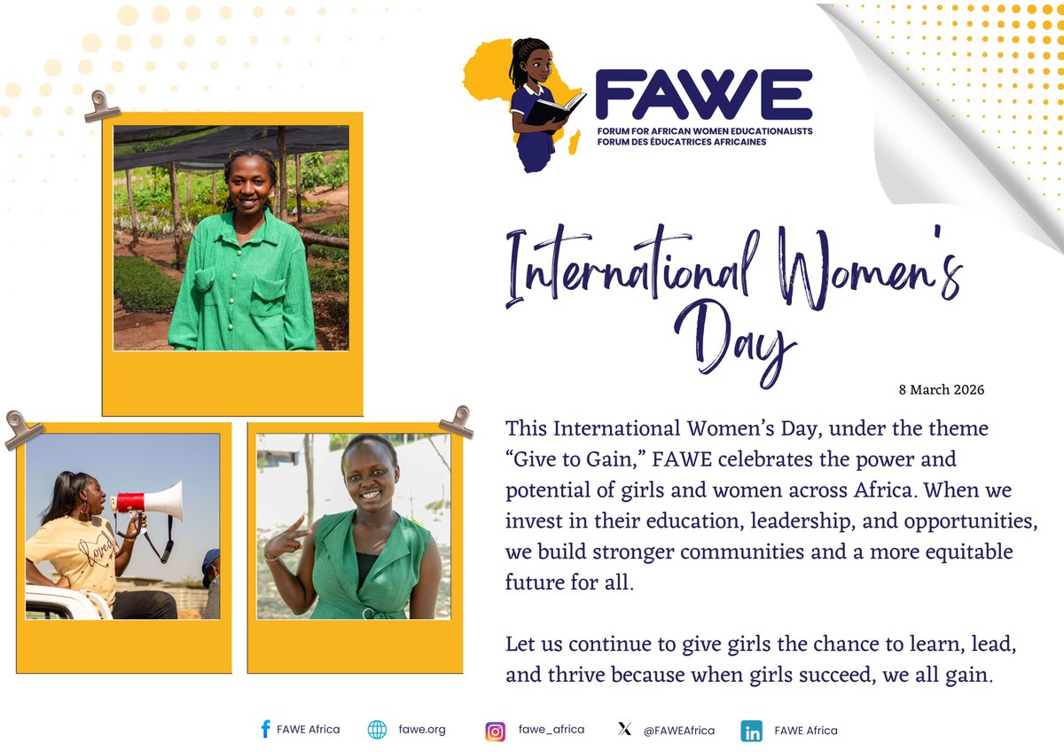 FAWE Africa tweet media