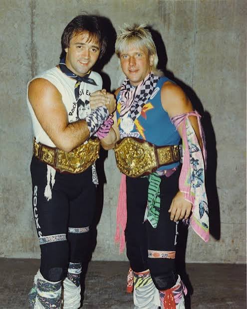 unknownuntold's tweet photo. @Super70sSports They look like a miniature version of the Rock n Roll Express https://t.co/AGuv9abKlw
