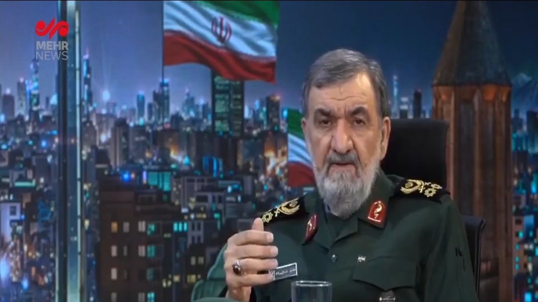🚨 BREAKING:

Former Commander of the Islamic Revolutionary Guard Corps:

“A dark day awaits Netanyahu and the Israeli army.”

“One reason we are gradually increasing the wave of our attacks is that the Israelis are fleeing.”

“We call on the Israeli people to evacuate and flee