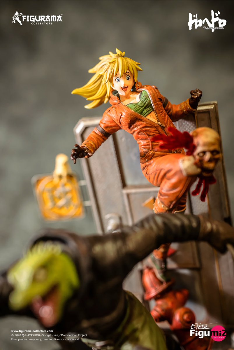 ArtShareHQ's tweet photo. 🐊 Caiman &amp; Nikaido – Dorohedoro | 1/8 Scale Statue (Figurama Collectors)

https://t.co/PrYHSQBOyD https://t.co/aF4QPV4xez