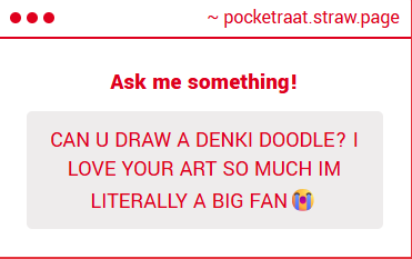 pocketraat's tweet photo. wadaheck thank u 🥺 using this as an excuse to draw him in fits i have saved for him im gonna render this eventually https://t.co/C1BwvEFmUc