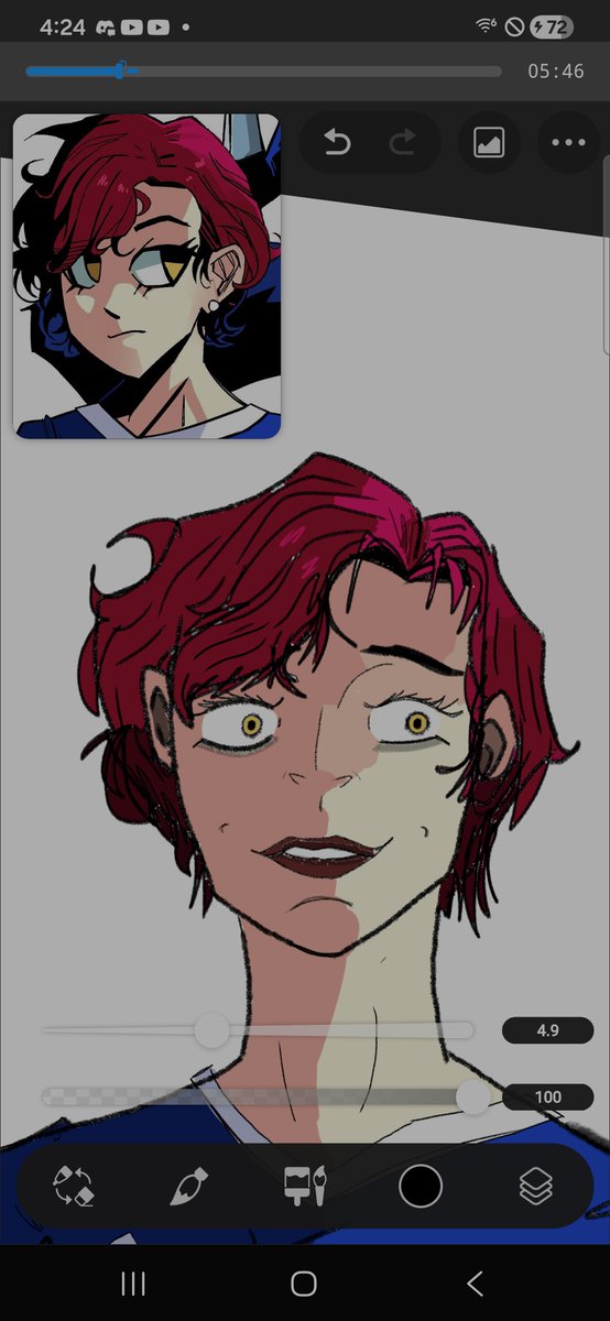 SHenrySimpson's tweet photo. I drew Mayday using @waterrazor26's design as inspiration for her because I felt like doing something in Clip Studio and also because I love the character https://t.co/9ktThTfT86