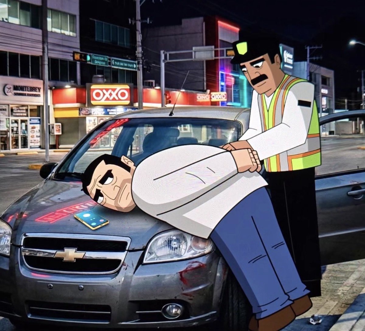 Paro agarraron al rafi