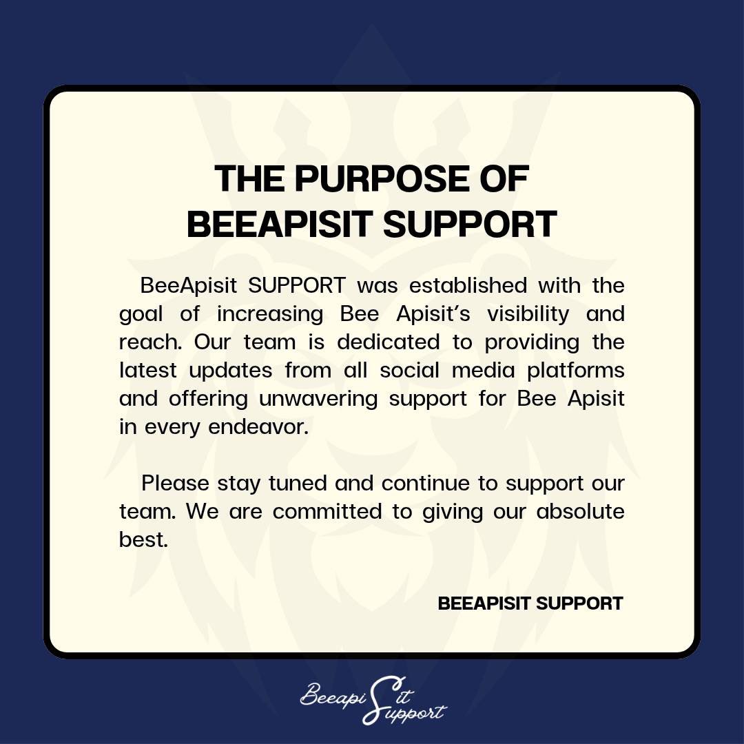 BeeApisit SUPPORT tweet media
