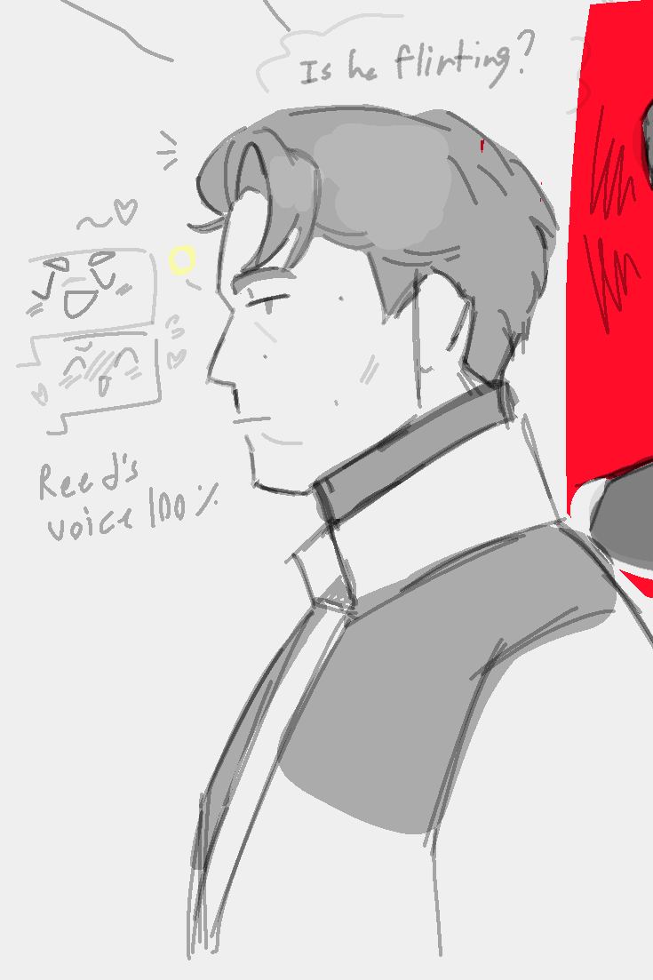 K1TAndCaT's tweet image. I got lazy at the third image.
#dbh #DetroitBecomeHuman #Reed900 #Gavin900