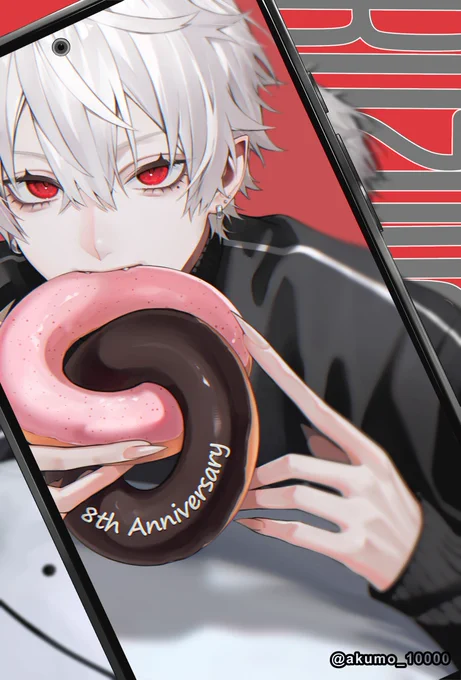 8周年おめでとうございます #KuzuArt #葛葉8周年