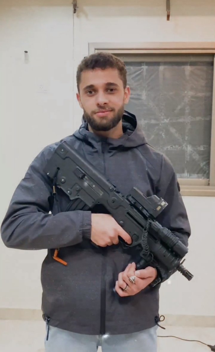 This is what a hero looks like. Somebody at his 20s leaving his school and heading immediately to the battlefield in a pulverised Gaza to defend his homeland from the terrorists you fund and send over there. 

Nour Al-Din Jimasi, 22, died two days before the October ceasefire.