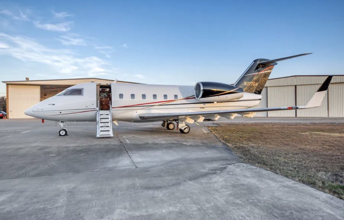 SOVKREIGN's tweet image. Charter the Bombardier Challenger 600 N777GA for a seamless transatlantic journey.
Available from Florida → London → New York City → San Francisco.
Experience ultimate privacy, comfort, and executive-class travel.
- #flyprivate   #jetprive 
- #businessjet #jet  #millionaire