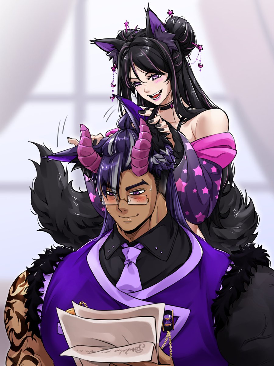 JugosoAtsui's tweet photo. 𝑬𝒗𝒆𝒓𝒚𝒕𝒊𝒎𝒆 𝑰𝒎 𝒅𝒐𝒊𝒏𝒈 𝒑𝒂𝒑𝒆𝒓𝒘𝒐𝒓𝒌,  @Peachy_Kirei  𝒑𝒍𝒂𝒚𝒔 𝒘𝒊𝒕𝒉 𝒎𝒚 𝒆𝒂𝒓𝒔 🙄"

@JackyArt3 always make us look amazing!! https://t.co/SEXbZddaWw