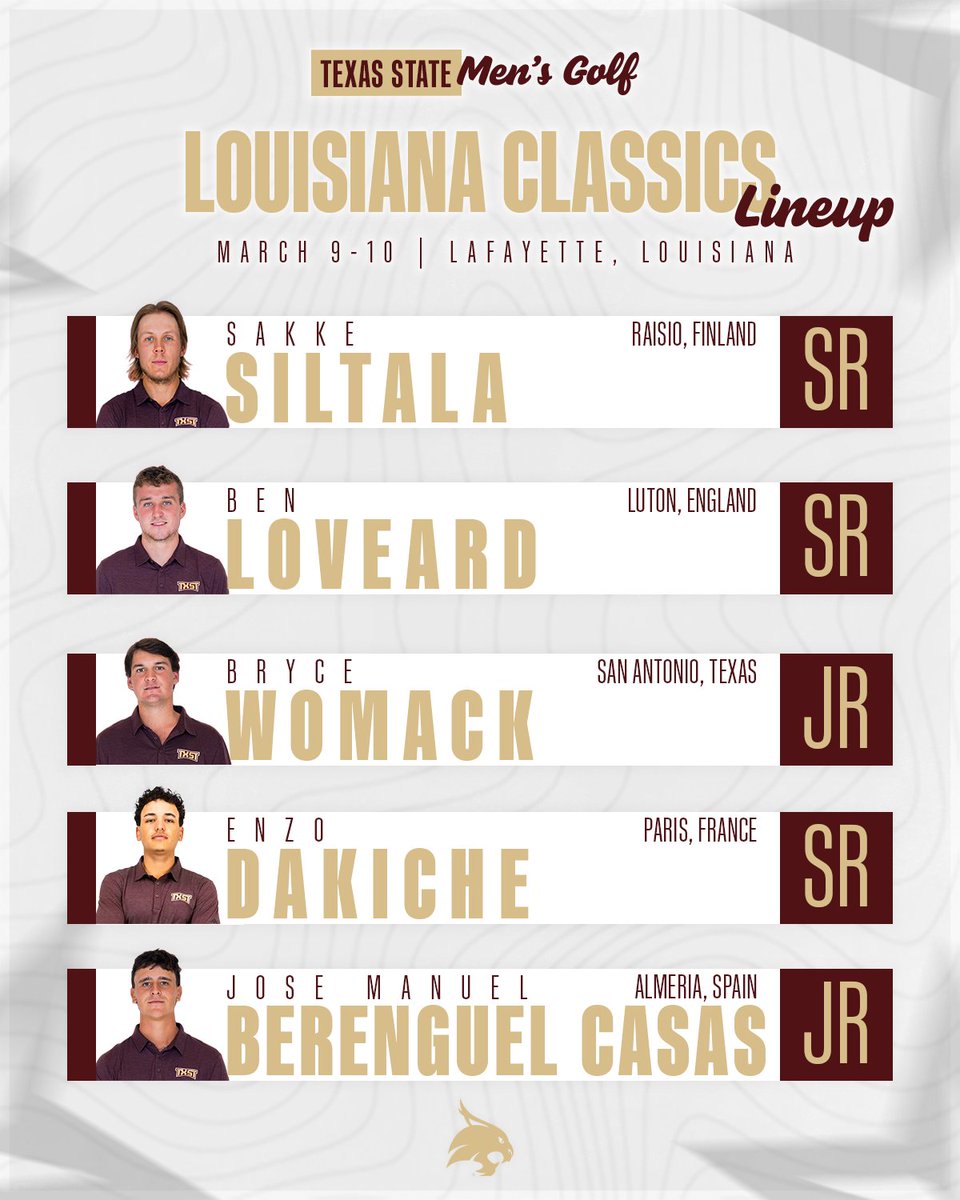 Texas State Men's Golf tweet media