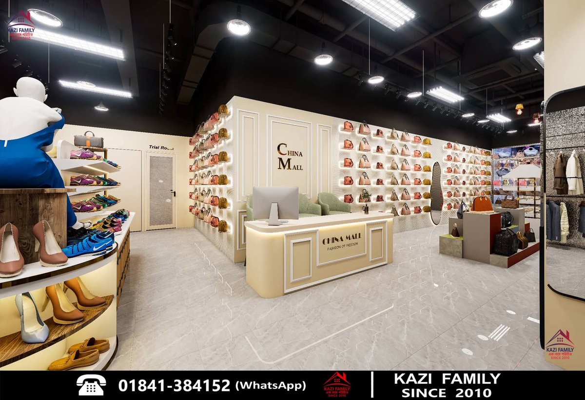 kazifamilybd's tweet image. Modern, functional outlet spaces designed for productivity and comfort! 💼
Upgrade your workspace with our tailored interior solutions.
✨ Reach out today to discuss your project:
📞 WhatsApp: 01841-384152
📧 Email: kazifamily2010gmail.com
#OutletDesign #kazifamily