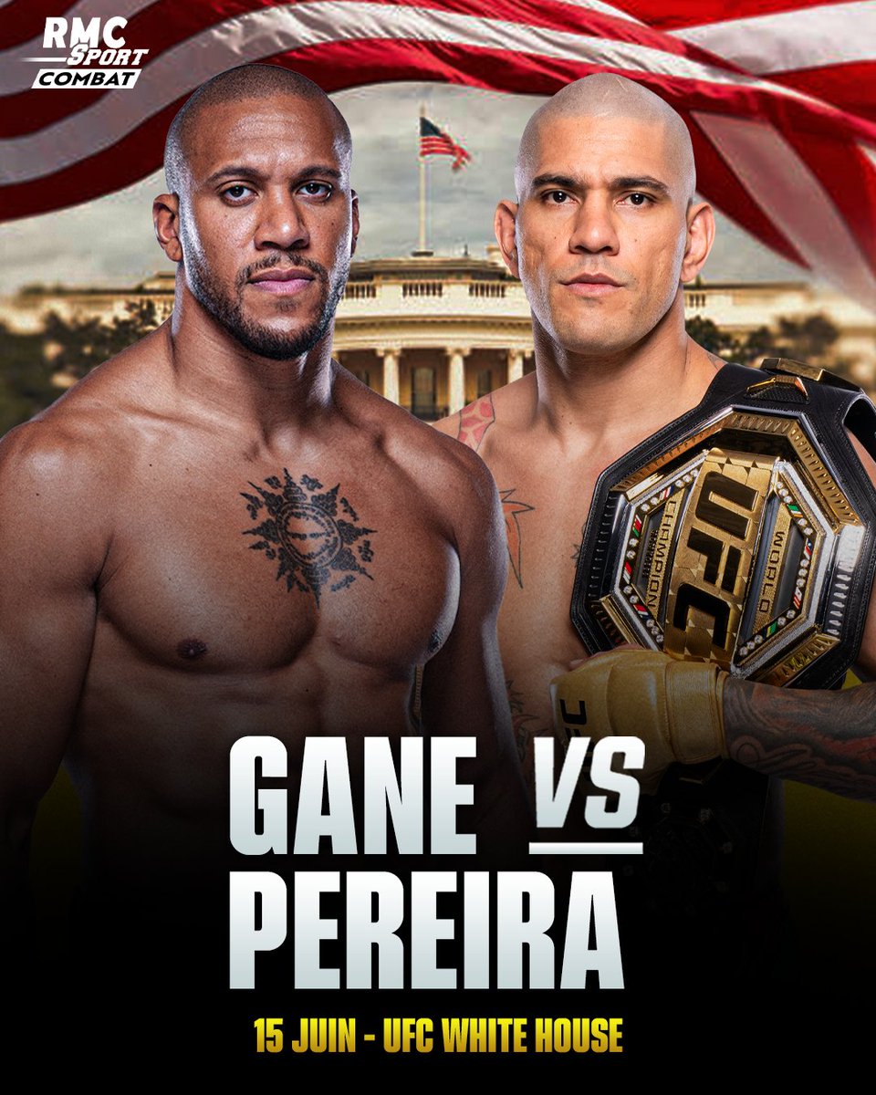 🚨 ALERTE BANGER : Gane 🆚 Pereira pour le titre intérimaire poids lourds à l'#UFC326 ‼️

📺 Le 15 juin sur RMC Sport.