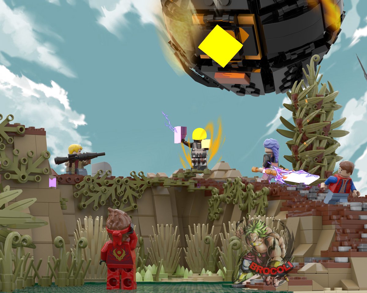 BrocoliCanton's tweet photo. @VincentTong007 @LEGOFortnite Also I did a Render with Kai in the Chapter 7 https://t.co/JGUFTMNVot