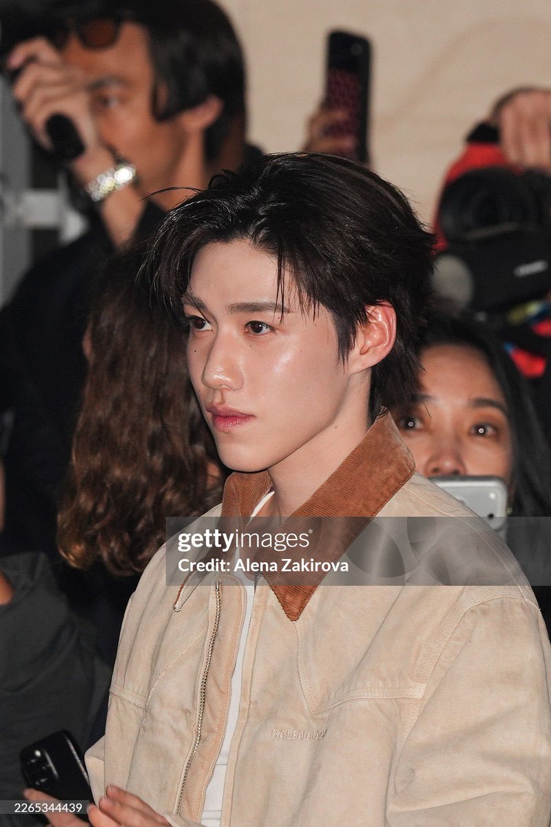 ppsthetic's tweet photo. pp has got to have one of the best getty images ever like wdym he looks this insanely good in raw pics??? like his skin is so flawless, his make up is always so perfect too. a lethal face card always 😩❤️‍🔥

PP KRIT X BALENCIAGA WINTER 26 #BalenciagaWinter26xPPKrit 
#ppkritt https://t.co/93Ej9pHt28