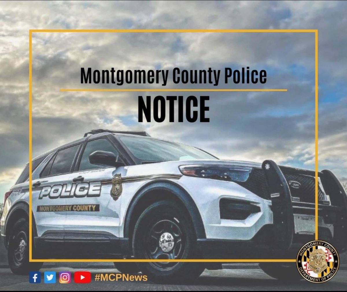 Montgomery County Department of Police tweet media