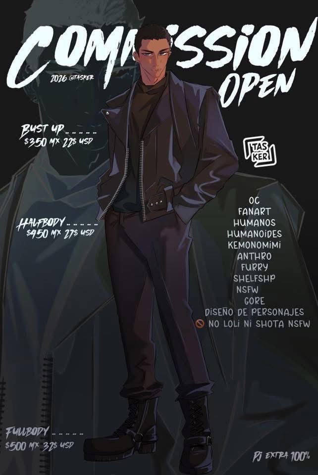 Task_ker's tweet photo. ¡Comisiones furry abiertas! 🐾

Furry commissions open! 🐾
I’d love to bring your fursonas and characters to life. If you’d like custom art, feel free to DM me!

#furry #furryart #furrycommission #fursona #artist https://t.co/1ubdGjfm7y