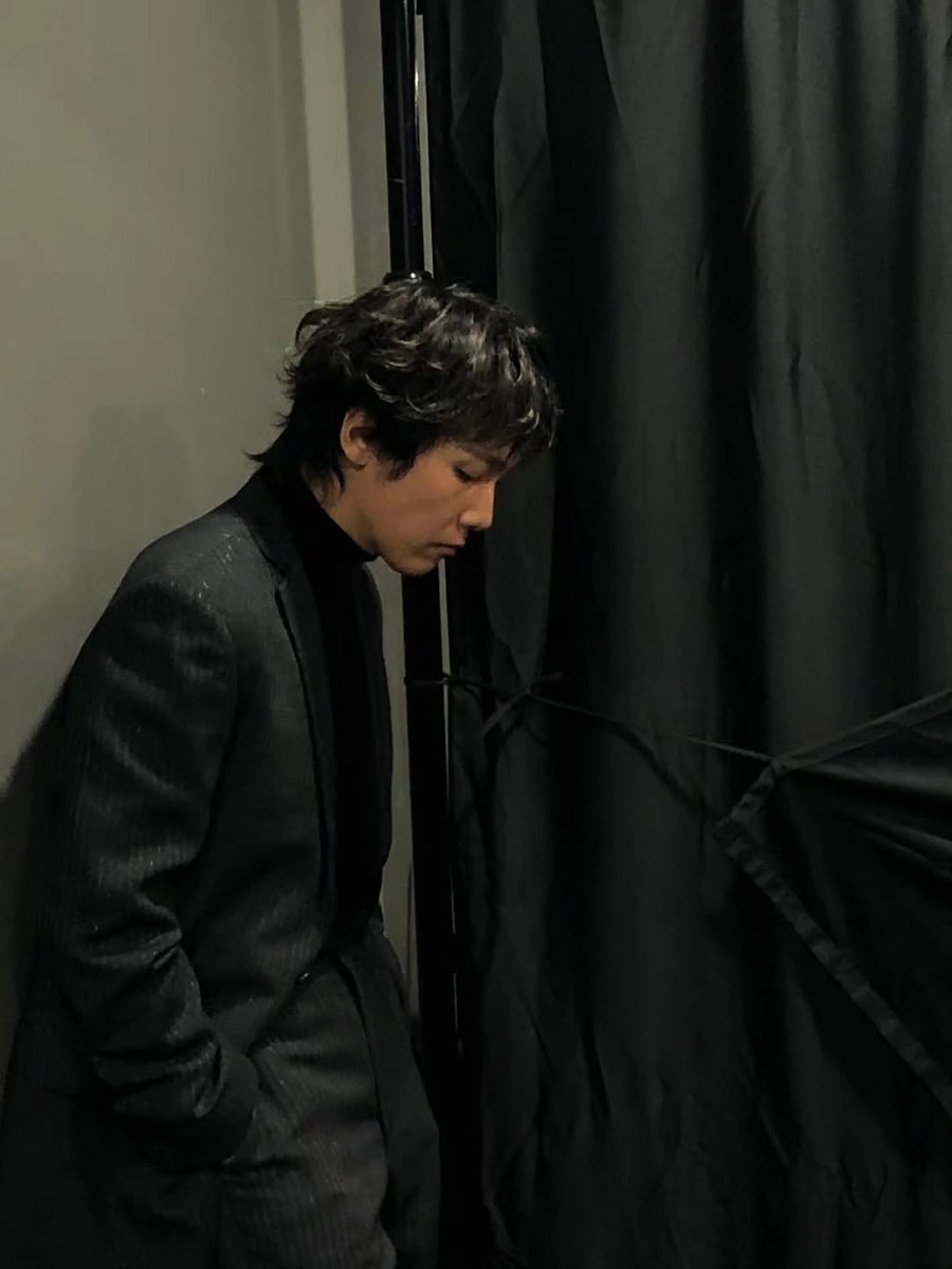 shiori111117's tweet image. ブラックスーツのホンギさん めちゃカッコよかった✨