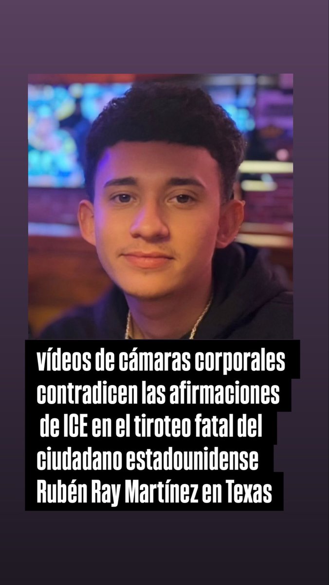 WendyCastillo90's tweet photo. El DHS había dicho que Martínez “aceleró y “atropelló intencionalmente” a un agente, lo que provocó que otro oficial disparara para defenderse”. Version que niegan los abogados de la familia. https://t.co/4kqBT6sHFa