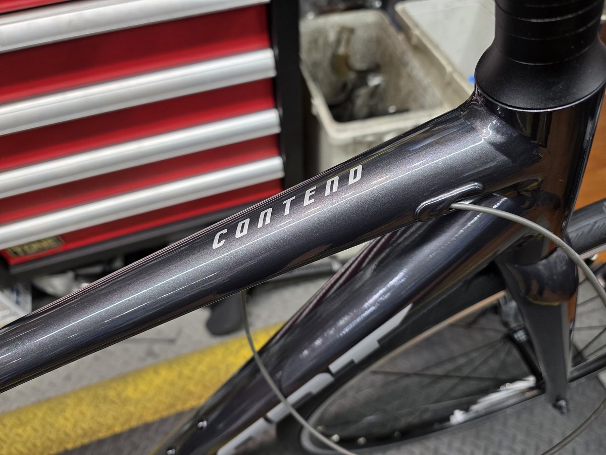 3196kintarou's tweet photo. ご注文頂きました
GIANT(ジャイアント) CONTEND2ですが
今日はここまで。
続きは水曜日以降に・・・。
#サイクルショップ金太郎
#GIANT
#ジャアイント
#CONTEND2
#ロードバイク https://t.co/YEDjKviFum