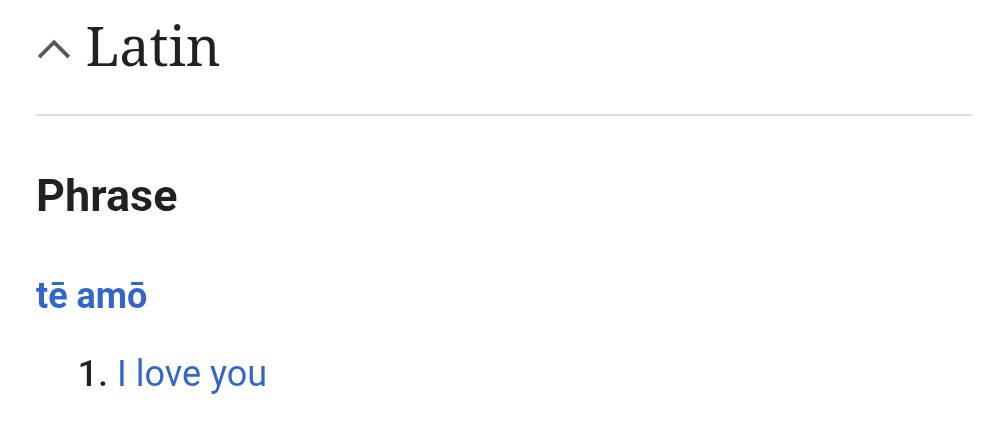 It’s amazing that Spanish speakers have been saying “I love you” the same way since before the Roman Empire. An unfaded echo, generation after generation.