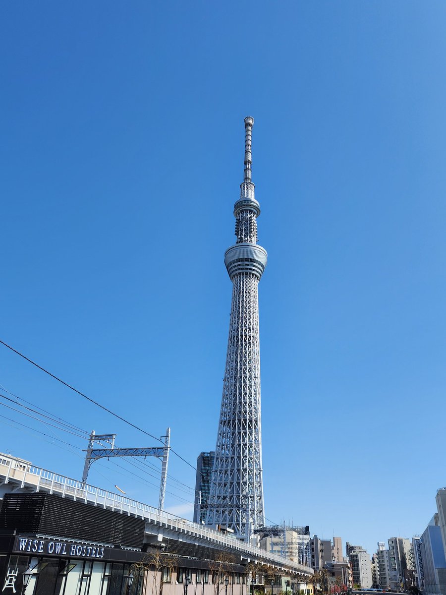 juncoranran's tweet photo. 浅草神社からすみだリバーウオークを経て東京ミズマチを散歩して東京スカイツリーへ🌸 https://t.co/UswGxQqbVJ