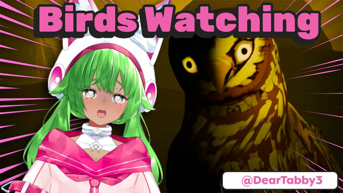 DearTabby3's tweet photo. I JUST WATED TO SEE SOME BIRBS, CHAT 😭😭
🔴 LIVE
#Vtubers #birdswatching #WhereWindsMeet https://t.co/5BLojywmME
