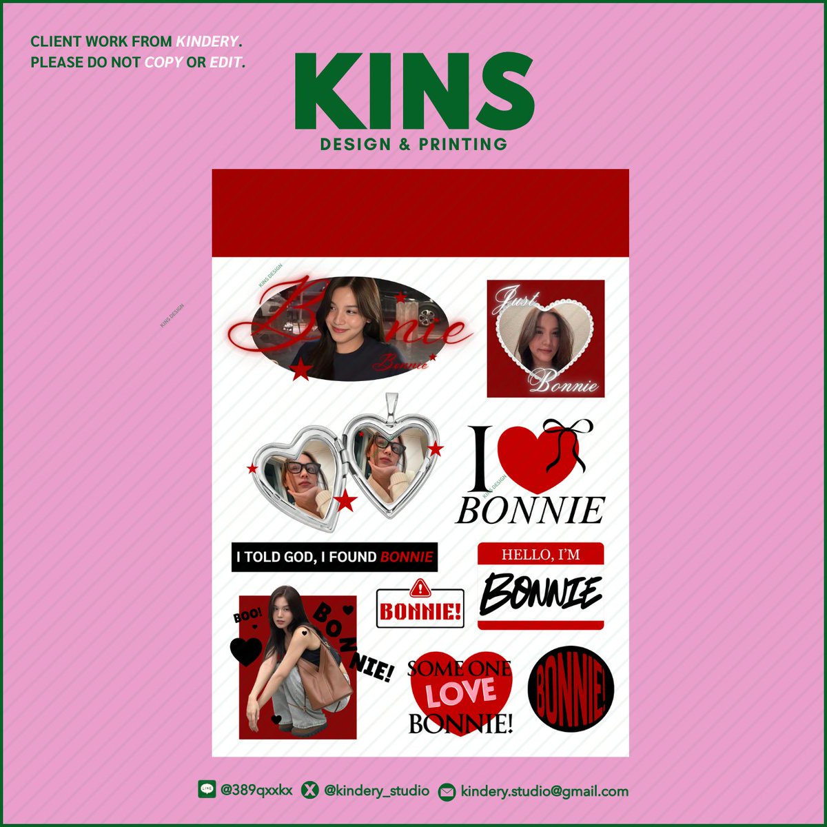 Kins รับออกแบบและผลิต 💥 tweet media