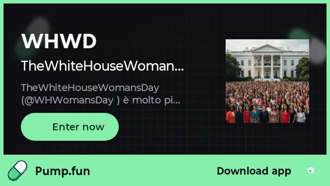 juiceweezle84's tweet photo. In honor of #WomensDay I have made a #womanhouse #memecoin #cytpo1000x #10000x #ladiesofX let's get it #womanhoodunite
https://t.co/cmthVlENAi https://t.co/3oIzr44yHv