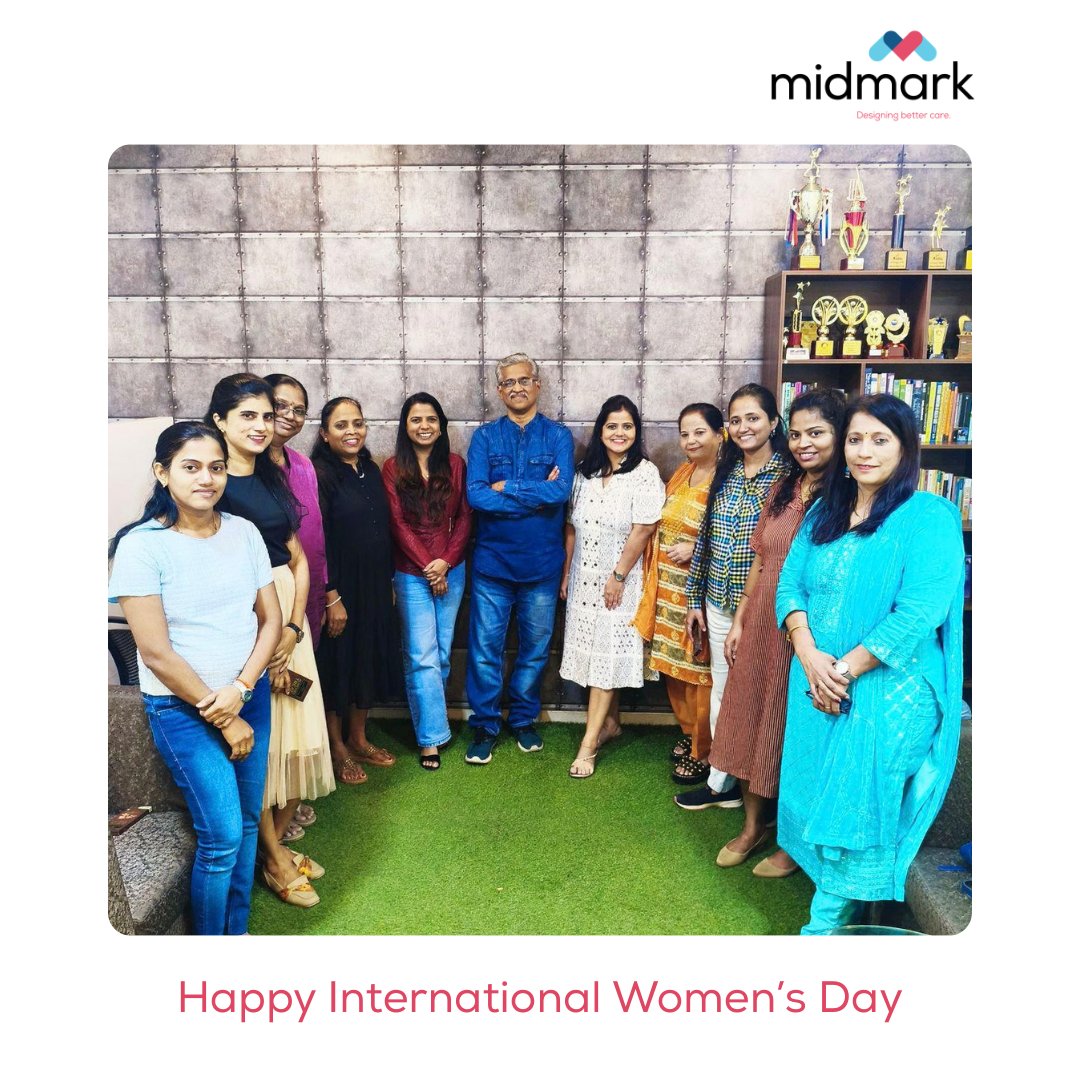MidmarkIndia's tweet photo. On the occasion of Women’s Day, Team Midmark celebrates the strength, courage, and inspiration that women bring to our workplace every day. 
 
Happy International Women’s Day 2026! https://t.co/7wdP5vRZye