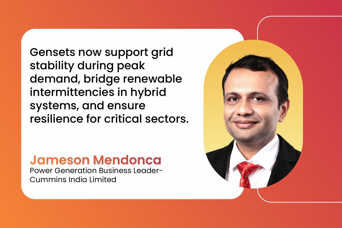 EPRmagazine's tweet image. 𝗚𝗲𝗻𝘀𝗲𝘁𝘀 𝗲𝘃𝗼𝗹𝘃𝗶𝗻𝗴 𝗳𝗿𝗼𝗺 𝗲𝗺𝗲𝗿𝗴𝗲𝗻𝗰𝘆 𝘀𝘁𝗮𝗻𝗱𝗯𝘆 𝘂𝗻𝗶𝘁𝘀 𝘁𝗼 𝗶𝗻𝘁𝗲𝗴𝗿𝗮𝗹 𝗰𝗼𝗺𝗽𝗼𝗻𝗲𝗻𝘁𝘀

Read more: eprmagazine.com/power-talk/gen… 

#Gensets #EmergencyPower #PowerSolutions #IndustrialGenerators #Cummins