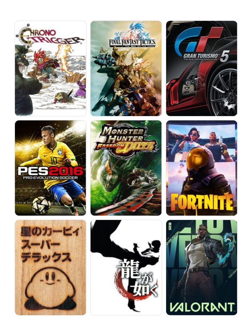 minatonooden's tweet photo. 私を構成する9つのゲーム
#My9Games #私を構成する9つのゲーム
https://t.co/b6XP1gYWkP https://t.co/drPNNAmH4e