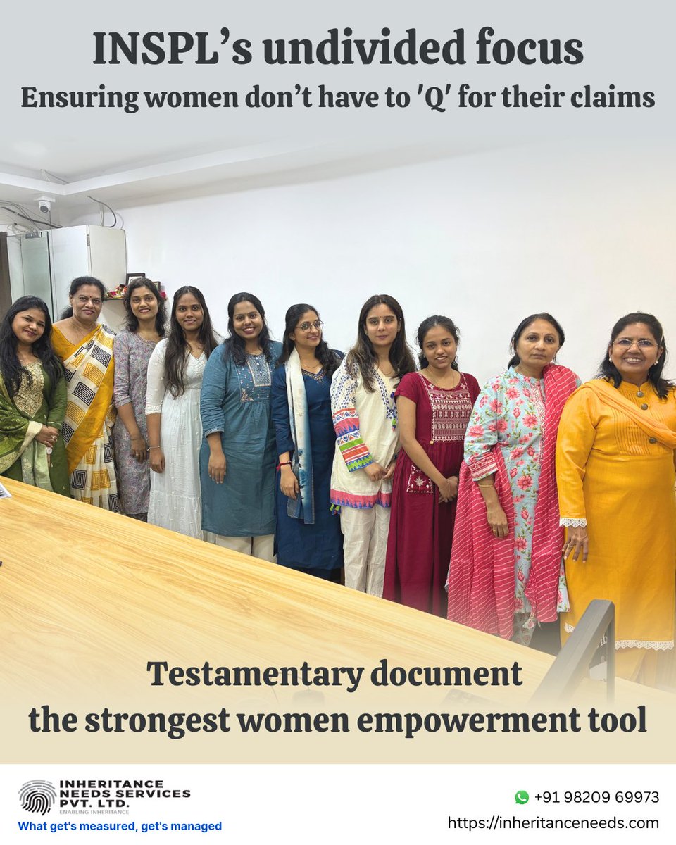 Inheritance Needs Services Pvt. Ltd. tweet media