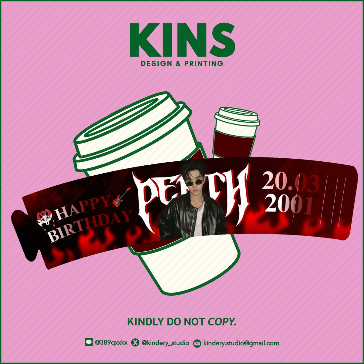 Kins รับออกแบบและผลิต 💥 tweet media
