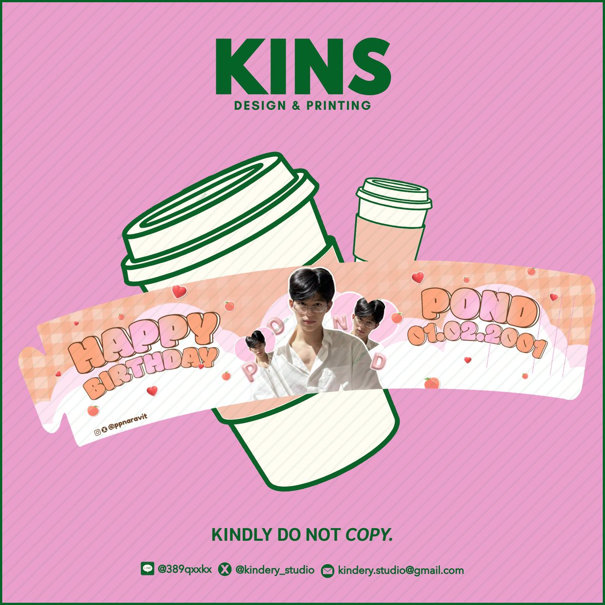 Kins รับออกแบบและผลิต 💥 tweet media