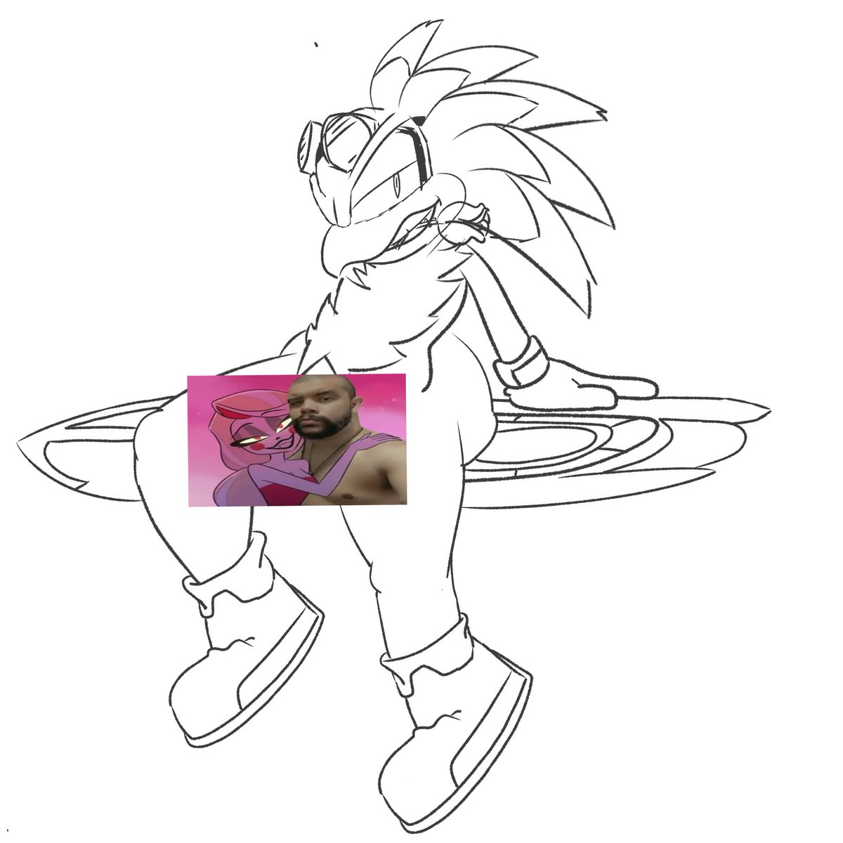 Raposoficial's tweet photo. Jet the Hawk https://t.co/2xR976y5gJ