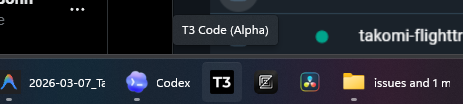 OlulekeJOke's tweet photo. So I tried T3 Code yesterday, perfect since I just switched to CODEX.

Bluntly: either there is an issue with the Windows version, my laptop is tripping, or I just prefer the CODEX app more. It’s still in the early phases. I know it will get better, but for now, big ups to @theo https://t.co/ECtB8hPUnS