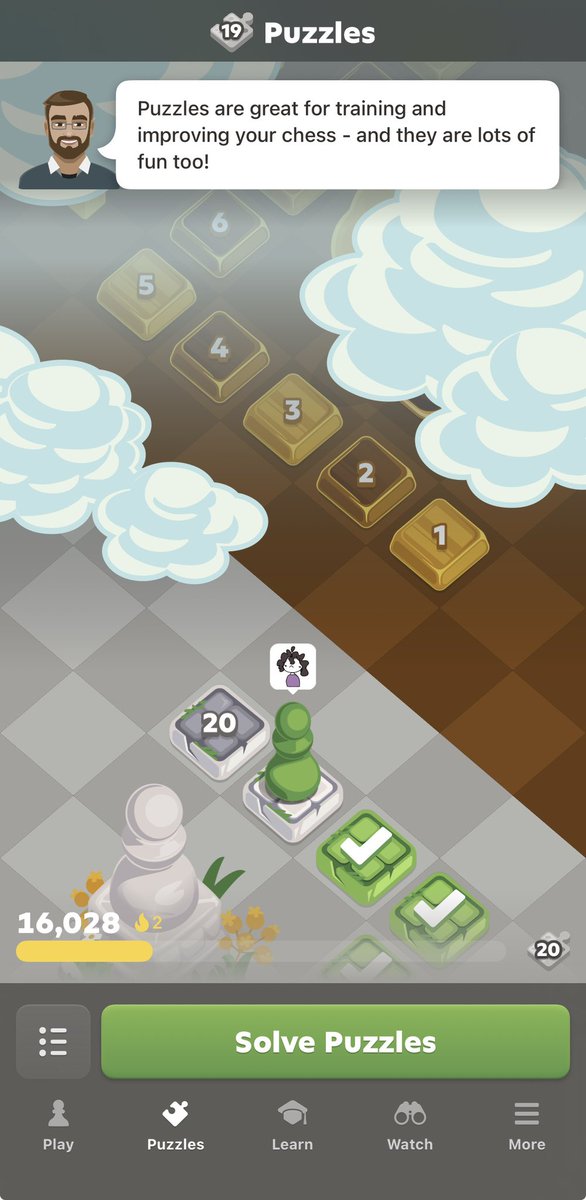 inkyv_'s tweet photo. current puzzle progress on https://t.co/PADJxOAGME @chesscom https://t.co/fvgWhw8Rpe