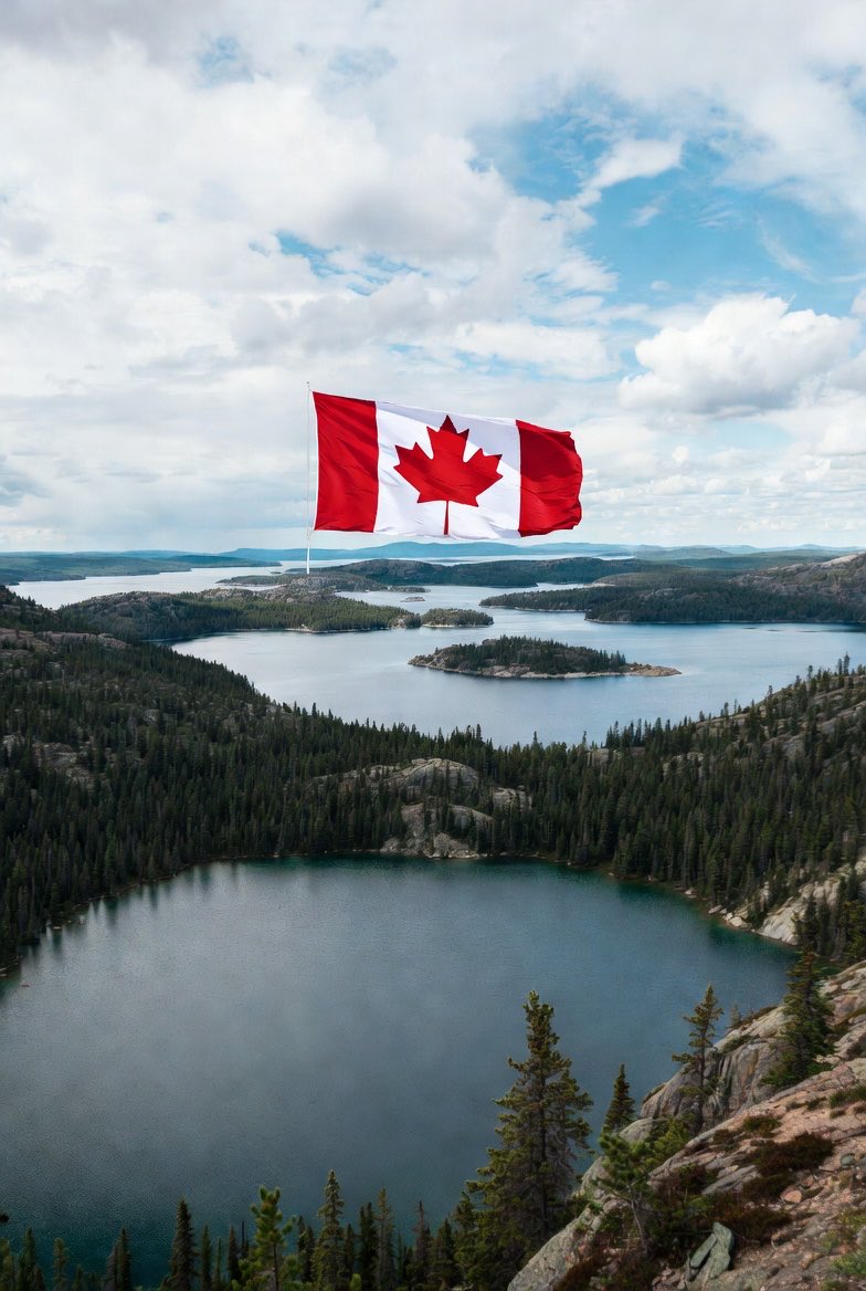 UnitedCanucks26's tweet photo. Fun fact: did you know “Canada has more lakes than the rest of the world combined, with an estimated 2 to 3 million lakes, covering nearly 9% of its surface area.”🇨🇦 
Source: AI Overview https://t.co/aAKIQQ4RtP