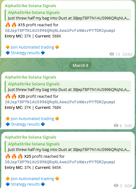 AlphaStrike Solana Calls tweet media