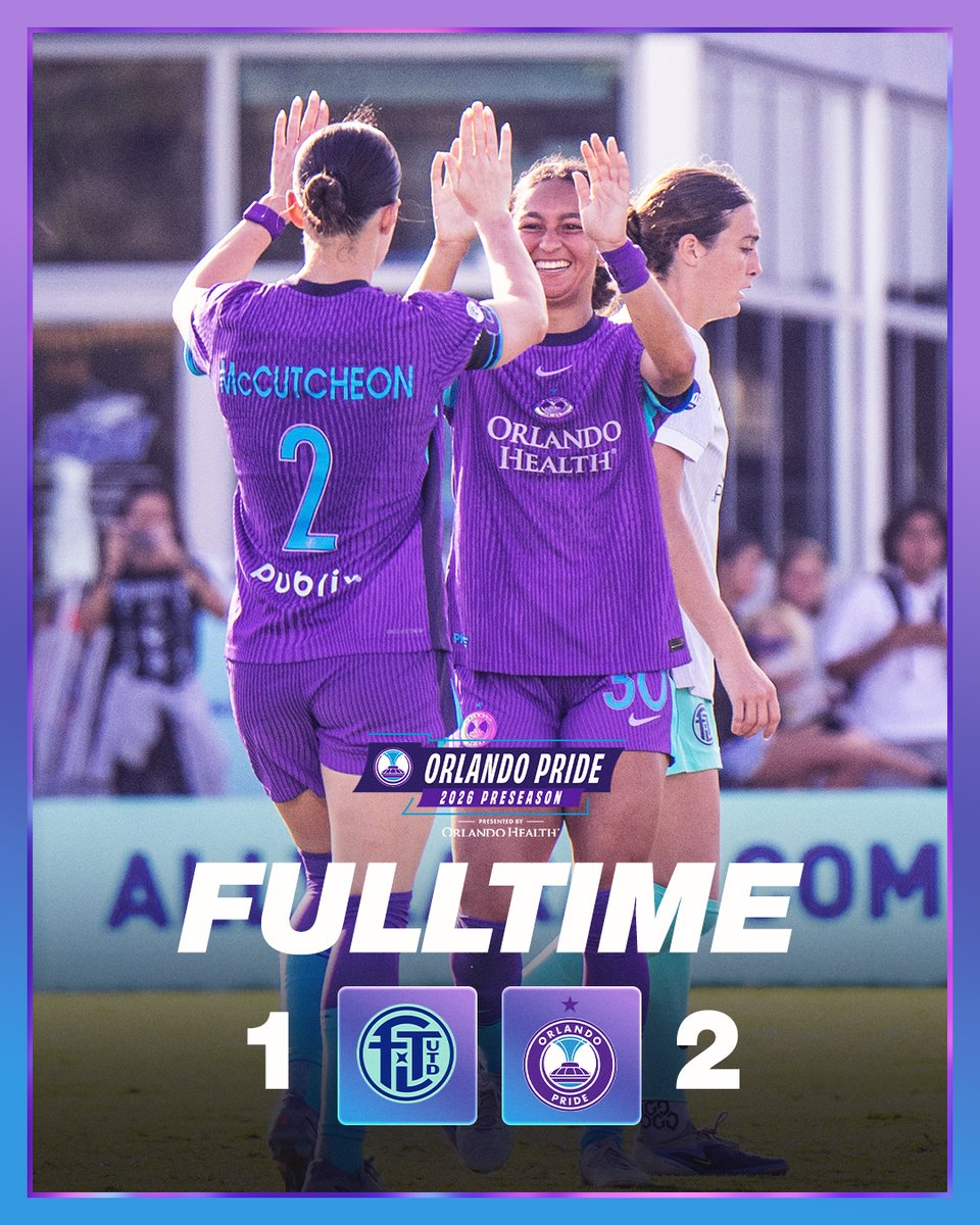 ORLPride's tweet photo. Closing out preseason with a 𝐖 👏 https://t.co/19VBrtcH1S