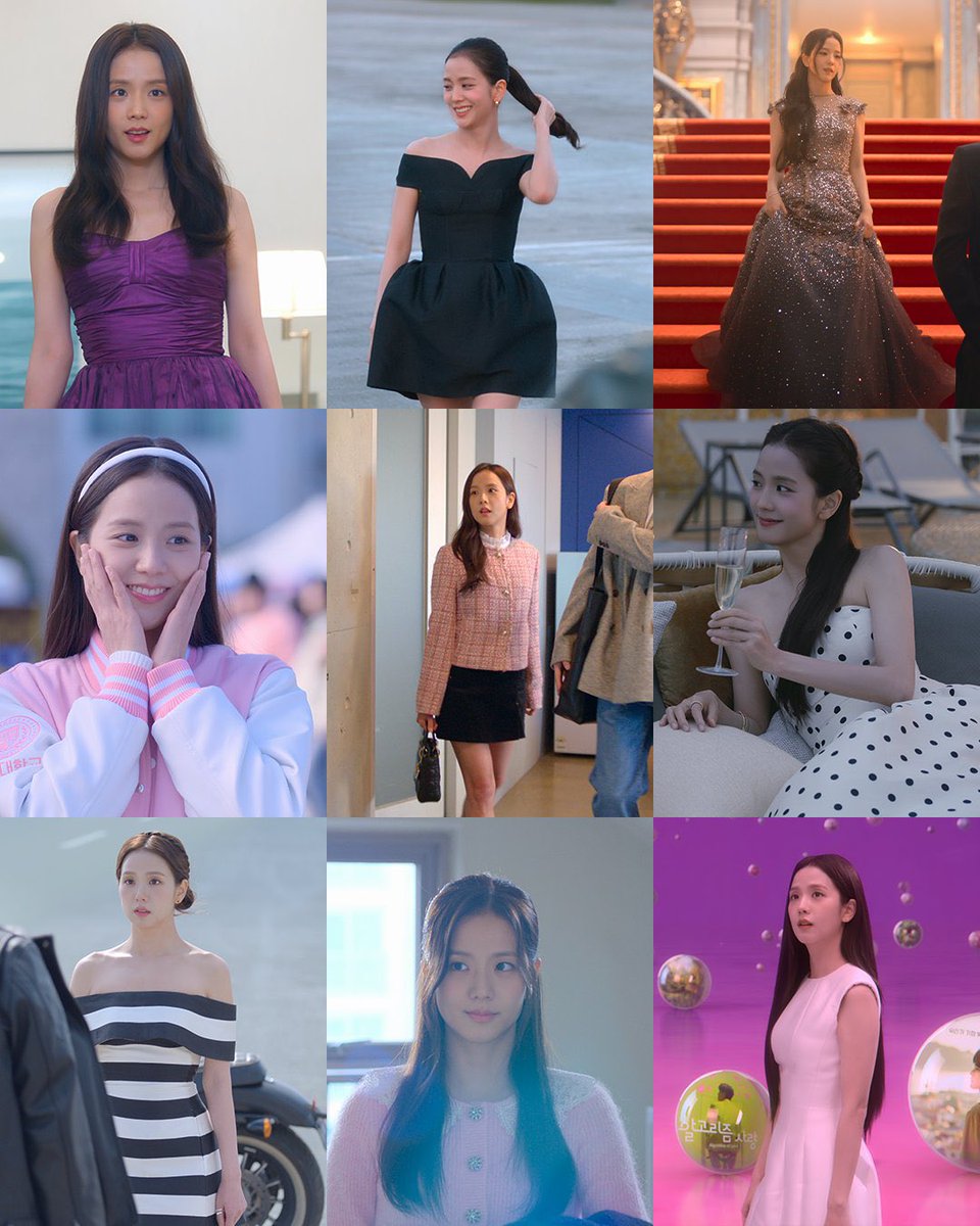 JISOO reveals that she wore 250 different outfits in ‘Boyfriend on Demand’:

“I wonder if I’ve ever worn that many clothes before.”