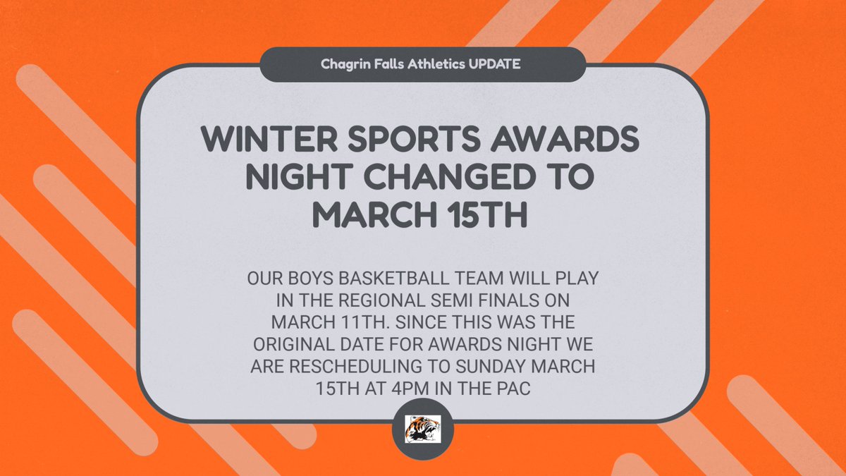 Chagrin Athletics tweet media