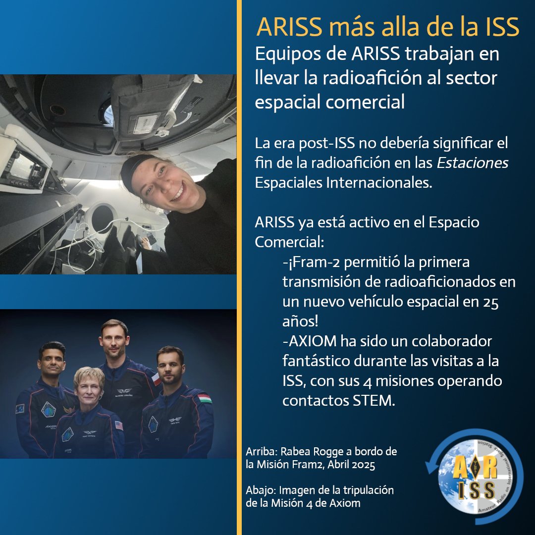 ARISS en español tweet media