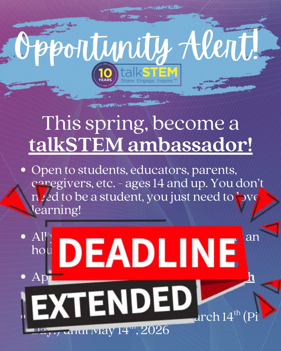 talkSTEM tweet media