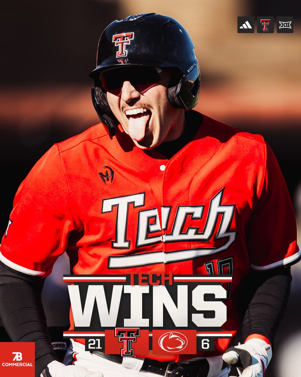 TTU_Baseball's tweet photo. Left no doubt 😝

#WreckEm | @7BCommercial https://t.co/25lNouIzgT