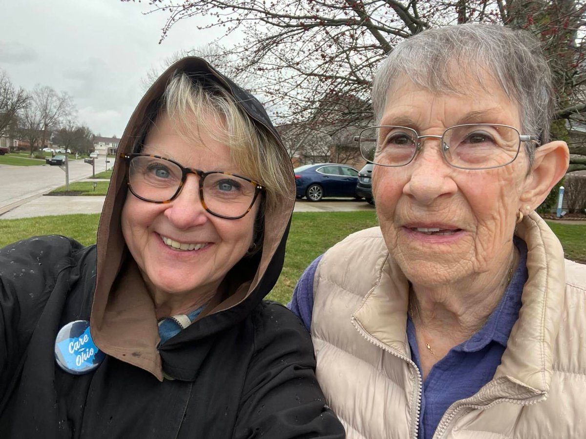 hambleyforohio's tweet photo. And we’re off! Thank you to our volunteers across #ohio for participating in our first #canvass launches! 🚀 We’re going to be knocking doors in every corner of the state and need your help. Sign up through the Google Form in my linktree! #hambleyforohio #careforohio https://t.co/ZPGAsmdrpH