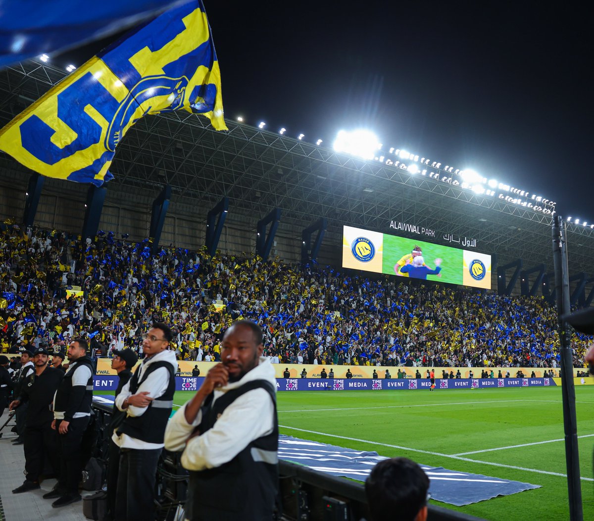 AlNassrFC's tweet photo. تسعـون دقيقـة .. كنتم فيها داعميـن و واثقيـن بنجومكم 🙏

بحضـوركم سنواصـل،
بحضـوركم سـنقـاتــل،
و بحضـوركم سنفـرح بإذن الله 💛 https://t.co/lAaAVb2dw2